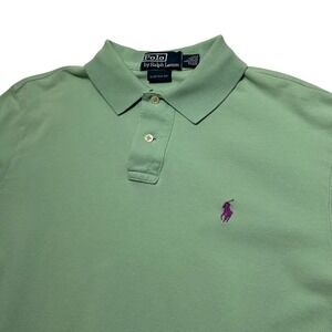 Polo Ralph Lauren Short Sleeve Preppy Golf Classic Cotton L Business Casual
